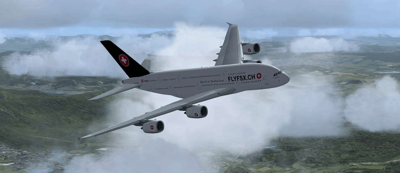 FLYFSX - Flugsimulator - Flight Simulator -  Rüchligweg 55 - 4125 Riehen - Basel - Baden - Aarau - Zürich - Schweiz - Lörrach - Freiburg - Deutschland. 