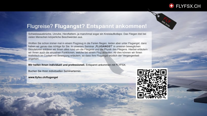 FLYFSX - Flugsimulator - Flight Simulator -  Rüchligweg 55 - 4125 Riehen - Basel - Baden - Aarau - Zürich - Schweiz - Lörrach - Freiburg - Deutschland. 